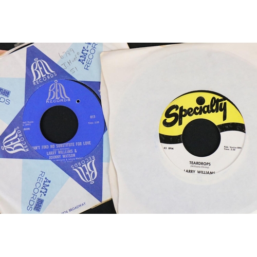 417 - Vinyl - Northern Soul / R&B - Larry Williams - 14 original USA pressing 7” singles on Chess Records,... 