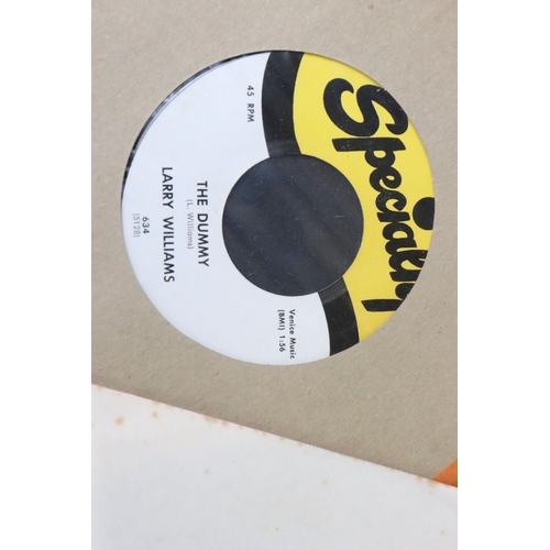 417 - Vinyl - Northern Soul / R&B - Larry Williams - 14 original USA pressing 7” singles on Chess Records,... 