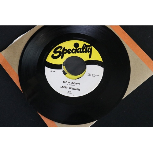 417 - Vinyl - Northern Soul / R&B - Larry Williams - 14 original USA pressing 7” singles on Chess Records,... 