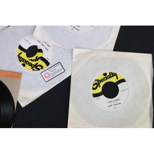 417 - Vinyl - Northern Soul / R&B - Larry Williams - 14 original USA pressing 7” singles on Chess Records,... 