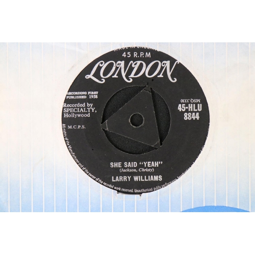 418 - Vinyl - Northern Soul / R&B - Larry Williams - 10 original UK pressing 7” singles on London Records ... 