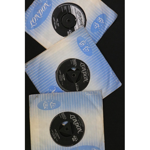 418 - Vinyl - Northern Soul / R&B - Larry Williams - 10 original UK pressing 7” singles on London Records ... 