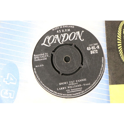 418 - Vinyl - Northern Soul / R&B - Larry Williams - 10 original UK pressing 7” singles on London Records ... 