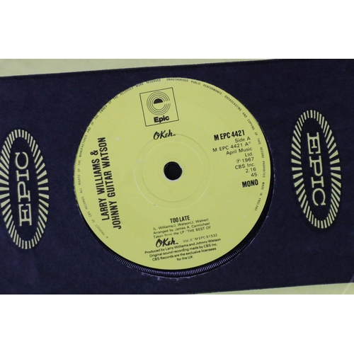 418 - Vinyl - Northern Soul / R&B - Larry Williams - 10 original UK pressing 7” singles on London Records ... 