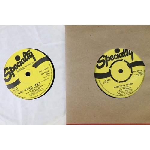 418 - Vinyl - Northern Soul / R&B - Larry Williams - 10 original UK pressing 7” singles on London Records ... 