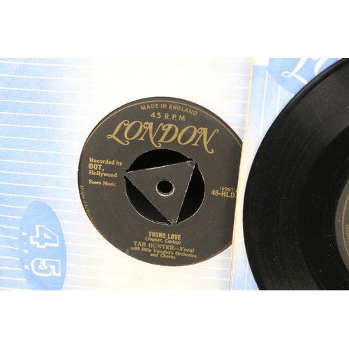 420 - Vinyl - Rock ’N’ Roll / Pop - 14 original UK 1950s singles on the Gold Tri-Centre London Records lab... 