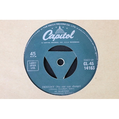 422 - Vinyl - Rock ’N’ Roll / Pop - 38 original mainly 1950s UK singles on the Tri-Centre Capitol labels, ... 