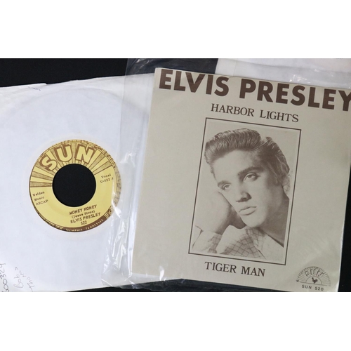 424 - Vinyl - Rock ’N’ Roll / Sun Records - 16 Elvis Presley Sun Records, re-issue 7” singles from 1972 - ... 