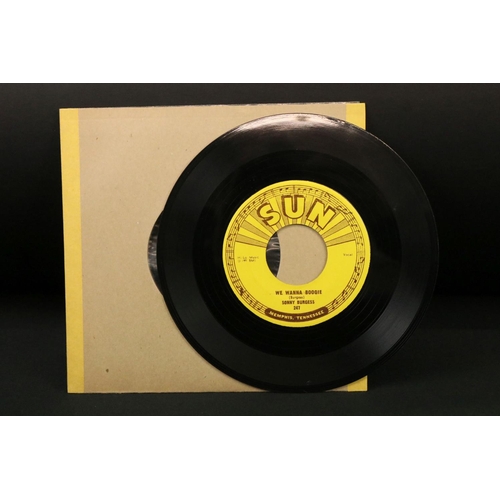 429 - Vinyl - Rockabilly / Rock ’N’ Roll / Sun Records - Sonny Burgess - Red Headed Woman / We Wanna Boogi... 