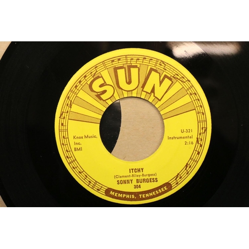 431 - Vinyl - Rockabilly / Rock ’N’ Roll / Sun Records - Sonny Burgess - Thunderbird / Itchy (original USA... 