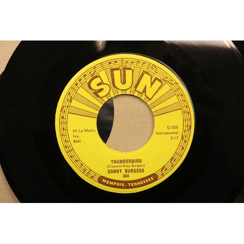 431 - Vinyl - Rockabilly / Rock ’N’ Roll / Sun Records - Sonny Burgess - Thunderbird / Itchy (original USA... 