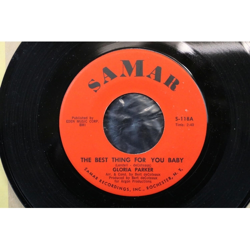 50 - Vinyl - Northern Soul - Gloria Parker - The Best Thing For You Baby. Original USA Pressing on Samar ... 