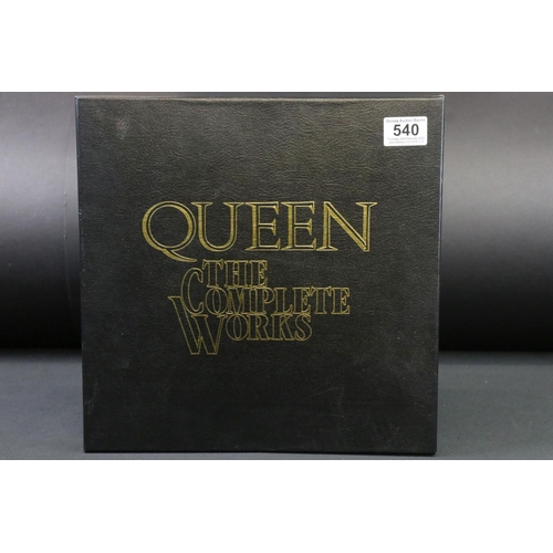 540 - Vinyl - Queen The Complete Work limited edition 14 LP numbered box set 011487.  Box Ex, Vinyl Ex+, i... 