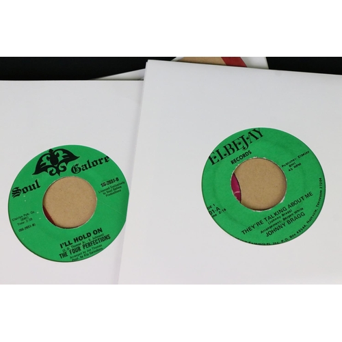 581 - Vinyl - Northern Soul - 16 mainly 1970’s re-issue US singles including International “G.T.O.’s”,  Th... 