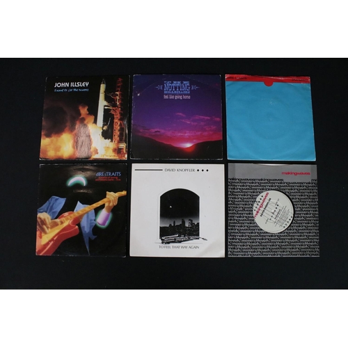 347 - Vinyl – 32 Dire Straits 7” singles including Promos, Limited Editions and foreign pressings to inclu... 