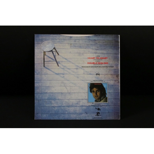 348 - Vinyl & Autographs – 5 Dire Straits and related singles signed by Mark Knopfler and Alan Clark, incl... 