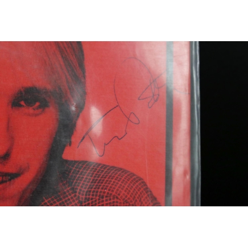 351 - Vinyl / Autographs – 6 Tom Petty 7” singles signed by Tom Petty.  Vg overall