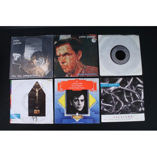 352 - Vinyl & Autographs – 73 Genesis and members singles including Promos, Limited Editions and foreign r... 