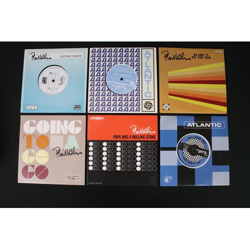 352 - Vinyl & Autographs – 73 Genesis and members singles including Promos, Limited Editions and foreign r... 