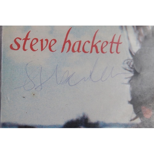 353 - Vinyl & Autographs – 19 Steve Hackett / Genesis 7” singles 18 of which are signed by Steve Hackett. ... 