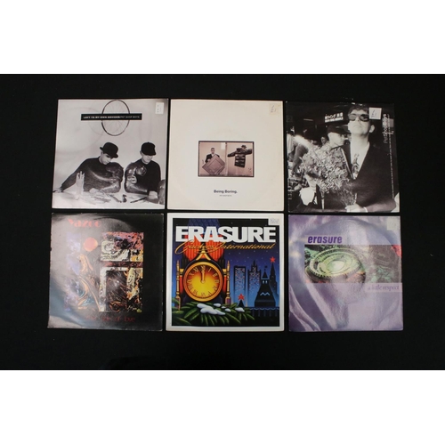 381 - Vinyl / CD's – 40 Synth 7” singles and 2 CD singles to include Depeche Mode (8 singles), The Human L... 