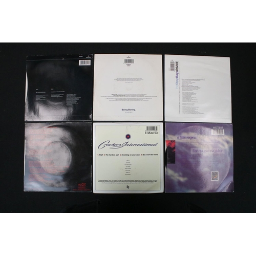 381 - Vinyl / CD's – 40 Synth 7” singles and 2 CD singles to include Depeche Mode (8 singles), The Human L... 