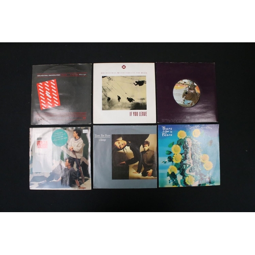 381 - Vinyl / CD's – 40 Synth 7” singles and 2 CD singles to include Depeche Mode (8 singles), The Human L... 