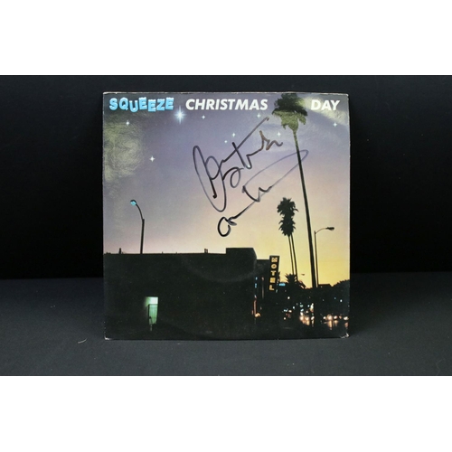 384 - Vinyl & Autographs – 38 New Wave / Alternative singles signed by the artists to include Squeeze (6 s... 