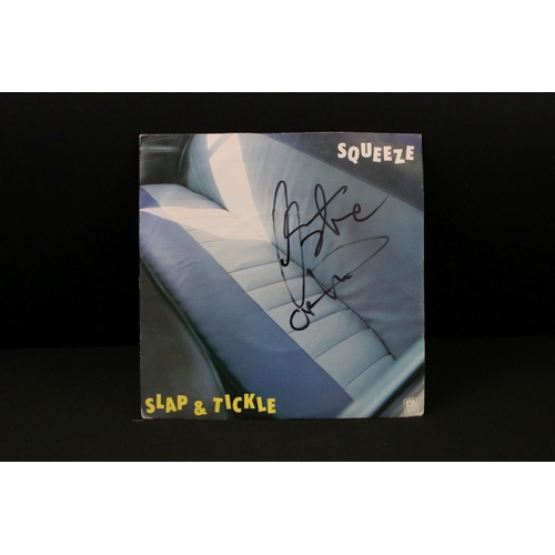 384 - Vinyl & Autographs – 38 New Wave / Alternative singles signed by the artists to include Squeeze (6 s... 