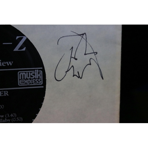 384 - Vinyl & Autographs – 38 New Wave / Alternative singles signed by the artists to include Squeeze (6 s... 