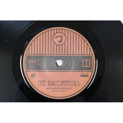 392 - Vinyl  & Autograph - The Raconteurs & Adele - Many Shades Of Black.  Signed by Adele. EX