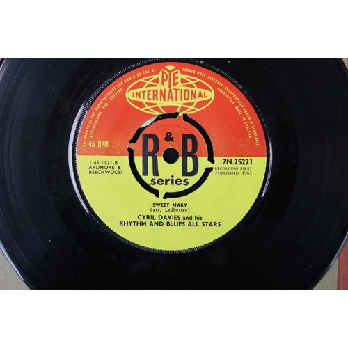 356 - Vinyl - 2 7” singles and one EP from Cyril Davies And His Rhythm And Blues All Stars to include The ... 