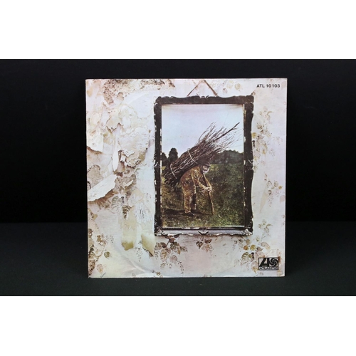 357 - Vinyl – 9 Led Zeppelin and members singles, to include Foreign Pressings (Italian, German) and Limit... 