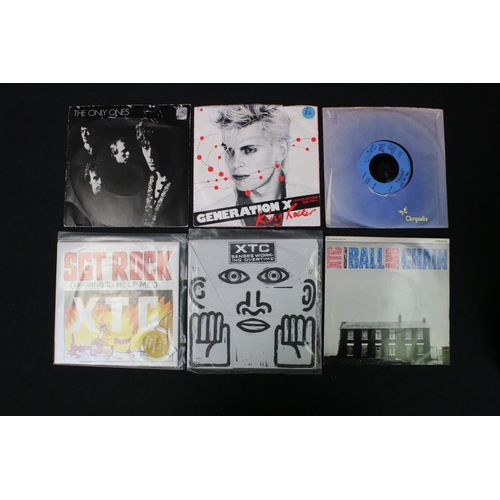 369 - Vinyl – Approx 50 Punk 7” singles to include The Damned - Cover Versions Live (Private Pressing),  E... 