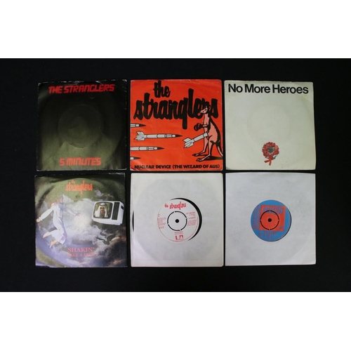 369 - Vinyl – Approx 50 Punk 7” singles to include The Damned - Cover Versions Live (Private Pressing),  E... 