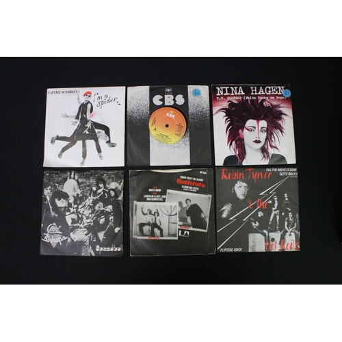 369 - Vinyl – Approx 50 Punk 7” singles to include The Damned - Cover Versions Live (Private Pressing),  E... 