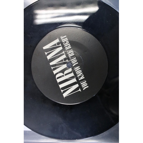 373 - Vinyl - Nirvana - You Know You’re Right - Promo only one sided numbered Ltd edition 266 of 300.  Pri... 