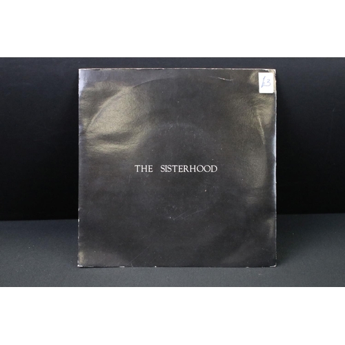 374 - Vinyl – 7 goth singles to include The Sisterhood, Danielle Dax (2 singles), Sisters Of Mercy - Inter... 