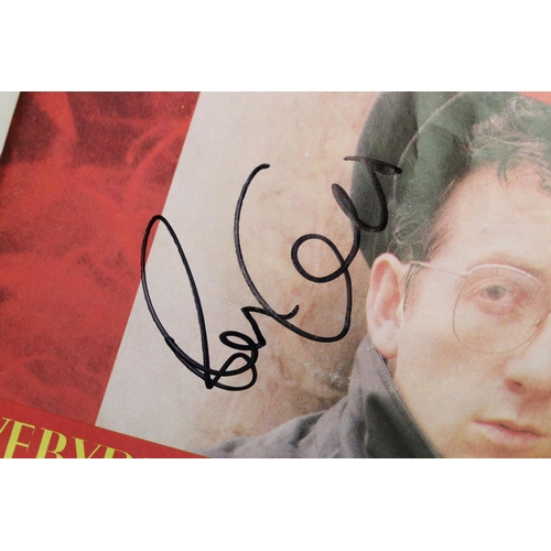 378 - Vinyl & Autographs – 16 Elvis Costello singles all signed by Elvis Costello and including rare forei... 