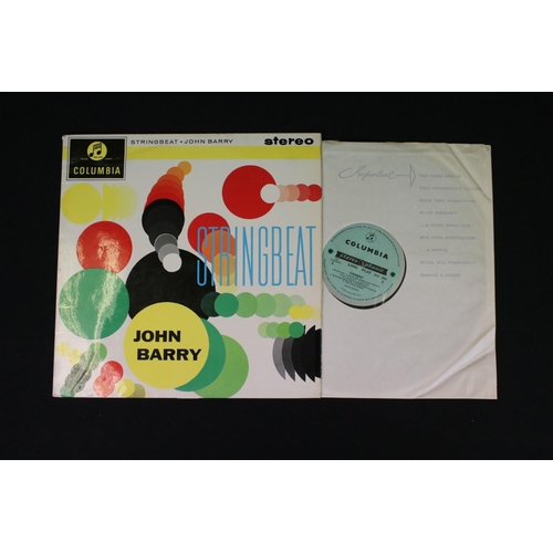 464 - Vinyl - Cool Jazz - 3 original Jazz rarities albums, to include : John Barry - Stringbeat (original ... 