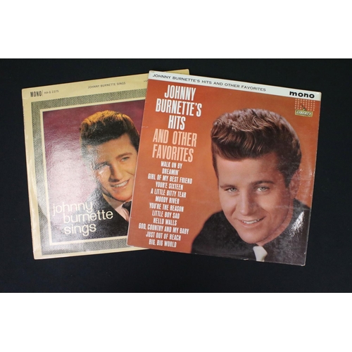 468 - Vinyl - Rock ’N’ Roll / Rockabilly - 11 original rarity albums to include: Johnny Brunette - Johnny ... 