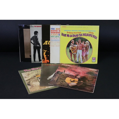 493 - Vinyl – 8 The Spencer Davis Group LPs to include Their First LP (Original UK Mono), The Second Album... 