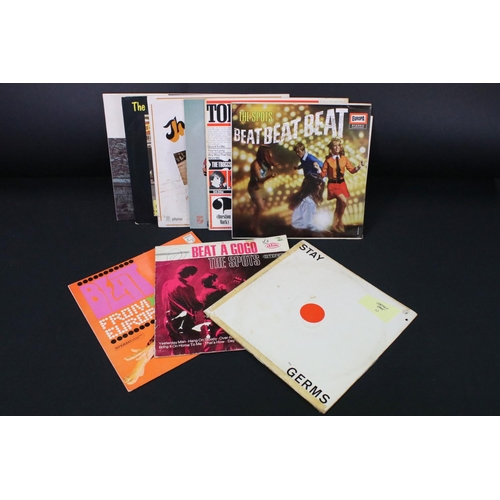 495 - Vinyl – 9 Beat / Garage / Mod mainly European albums to include The Phantoms (1966 German), The Viol... 