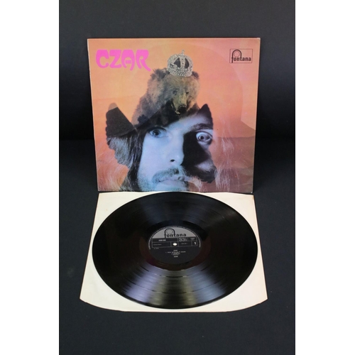 602 - Vinyl - Czar self titled LP on Fontana Records 6309 009. Original UK 1970 1st pressing. Sleeve EX, V... 