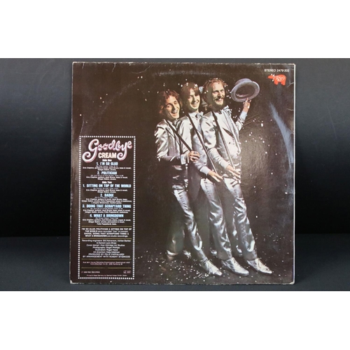 604 - Vinyl & Autograph - Cream Goodbye Cream (2479 202) signed to front of sleeve by Eric Clapton, Ginger... 