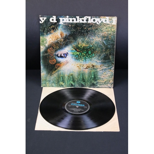 605 - Vinyl - Pink Floyd A Saucerful Of Secrets on Columbia SX 6528.  Original UK mono press, blue Columbi... 