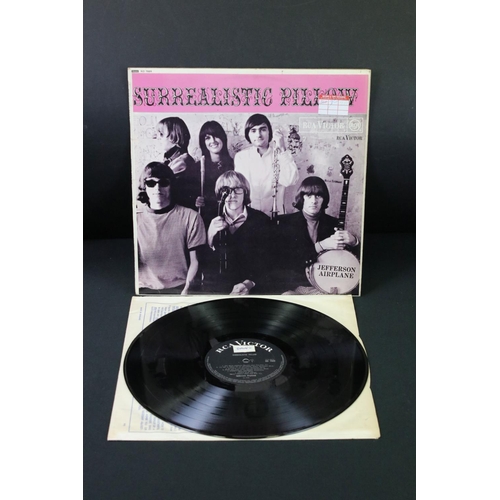 615 - Vinyl – 4 Jefferson Airplane original UK albums to include Surrealistic Pillow (1966 1st Pressing on... 