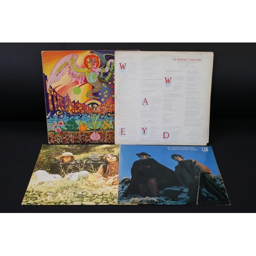 616 - Vinyl – 4 The Incredible String Band original UK press LPs to include The 5000 Spirits Or The Layers... 