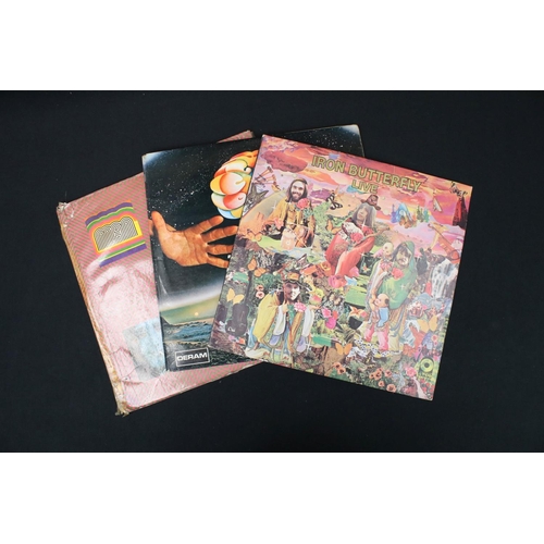 619 - Vinyl – 7 original UK psych rock LPs to include The Zodiac Cosmic Sounds (EKS 74009), The United Sta... 