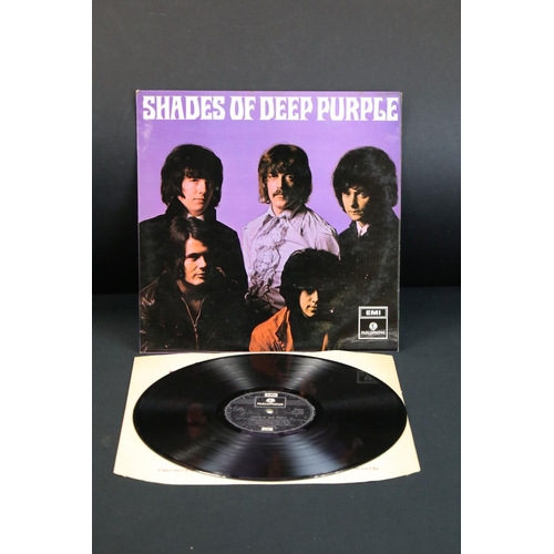 535 - Vinyl - Deep Purple - Shades Of Deep Purple original UK 1971 2 box EMI pressing on Parlophone Record... 